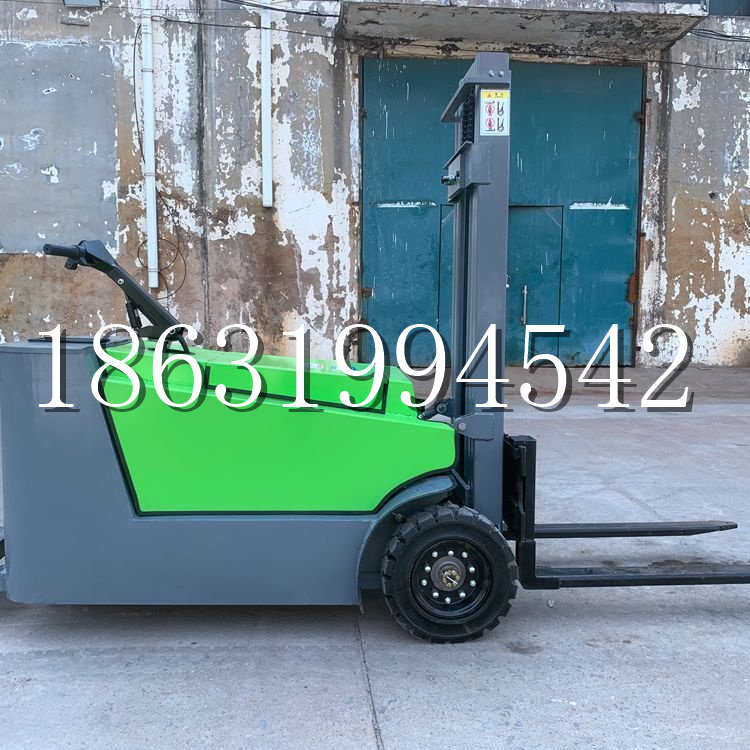 万山区小型电动叉车1吨2吨步行站驾式电瓶堆高充电装卸车液压升降车铲车